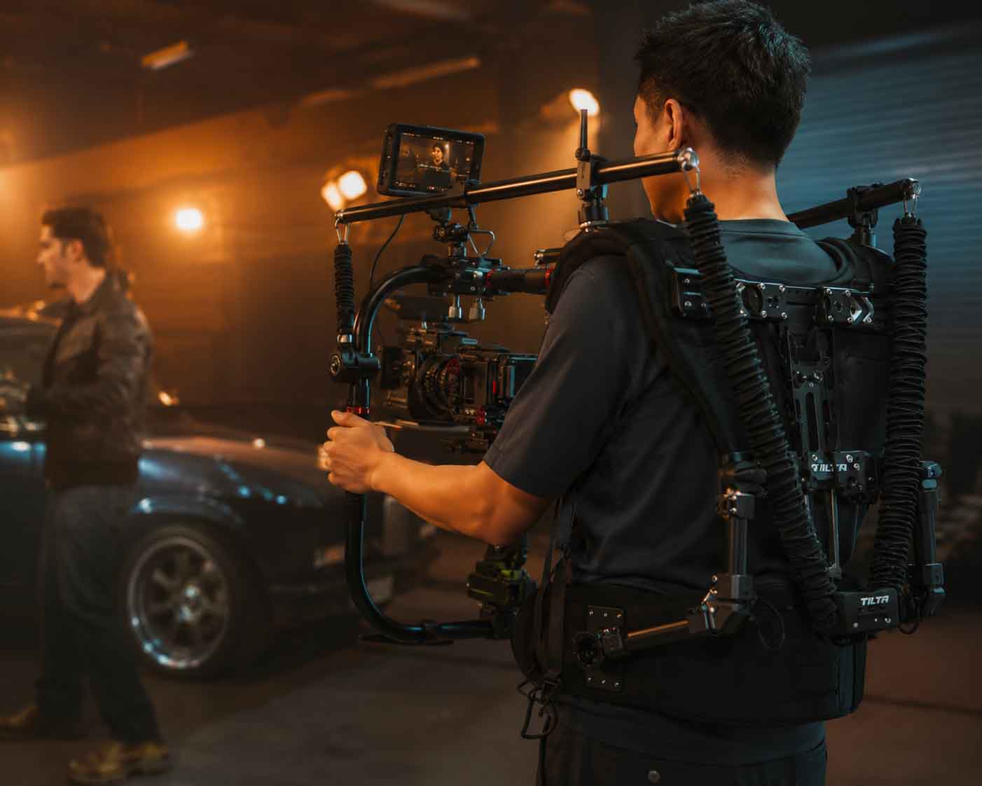 Caméra épaule optique cinéma